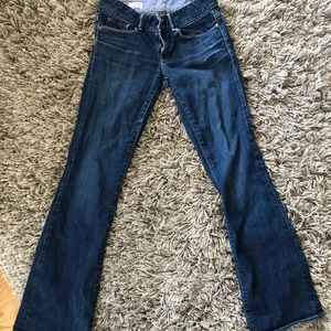 gap 1969 bout cut jeans